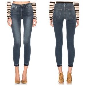 Frame Denim Le High Skinny Released Hem Jeans 29